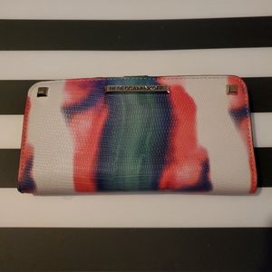 Rebecca Minkoff Wallet Colorful Croc-Embossed